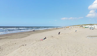 Strand in de omgeving van Nieuwvliet-Bad