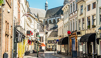 Winkelstraat in Breda