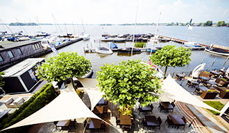 Terras van Fletcher Hotel-Restaurant Loosdrecht-Amsterdam